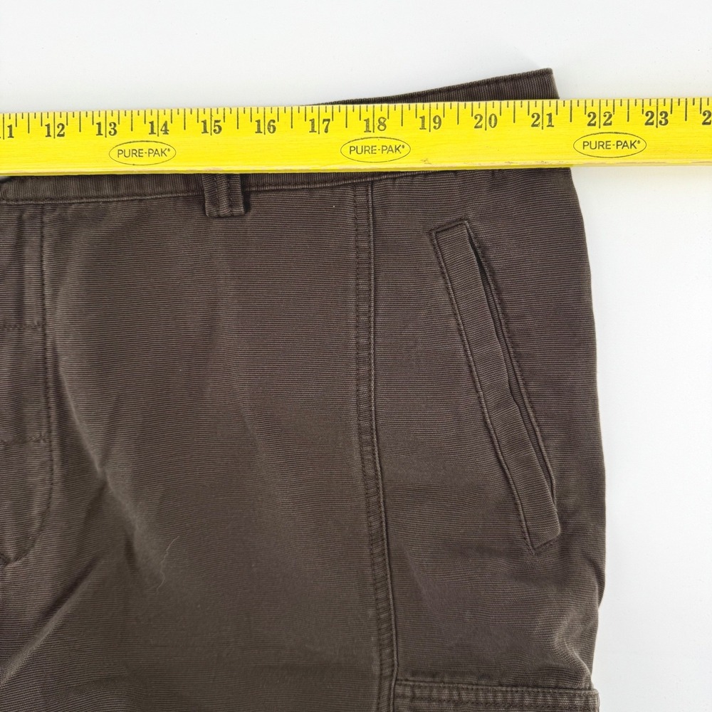 Tommy Bahama Relax Cargo Shorts Mens 42‎ Brown Tencel Cotton Utility Casual - Picture 5 of 6